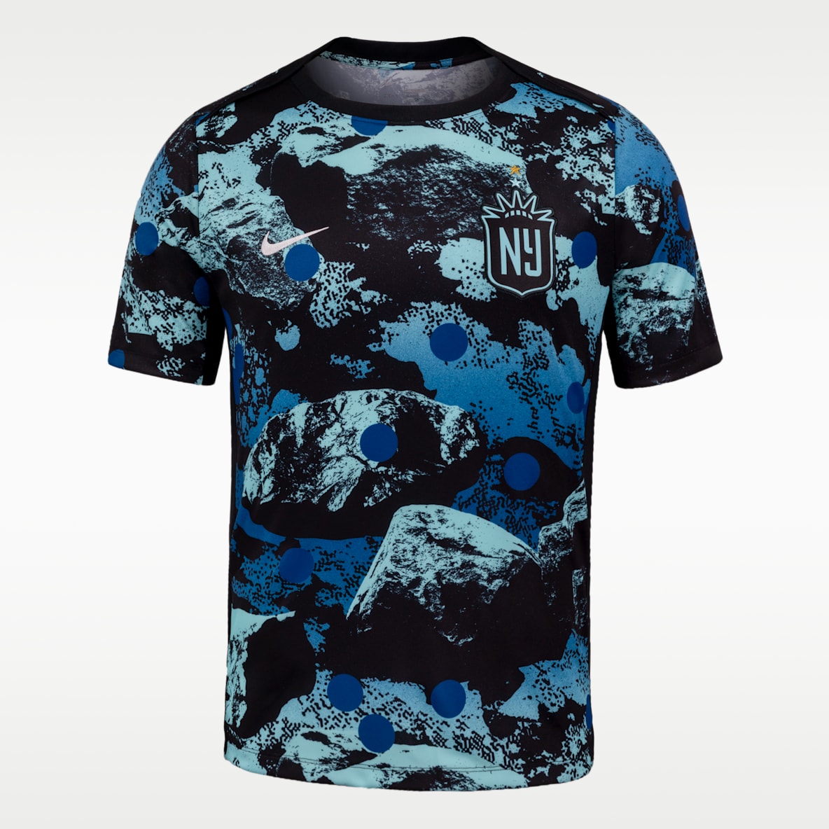 Gotham FC Men's Nike NWSL Short-Sleeve Pre-Match Top