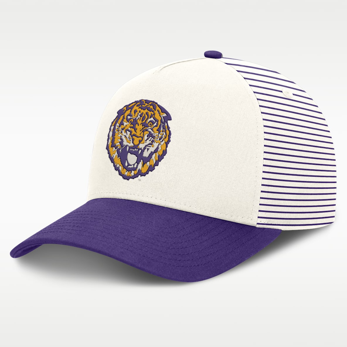LSU Rise Men's Nike Dri-FIT College A-Frame Adjustable Hat