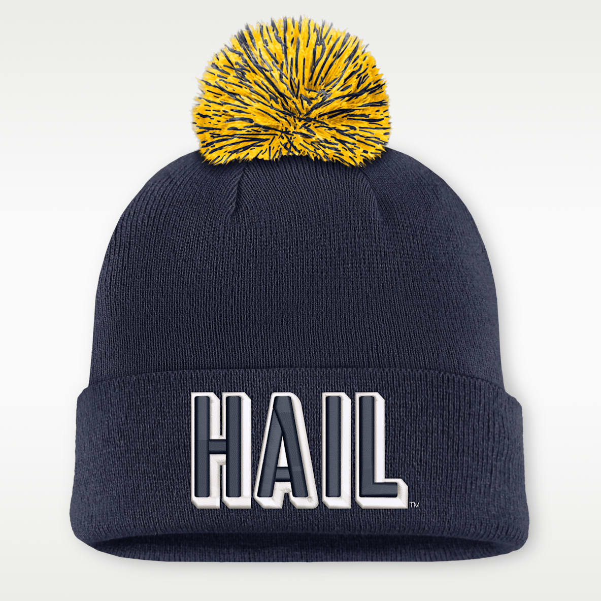 Michigan Peak Men's Nike College Cuffed Beanie