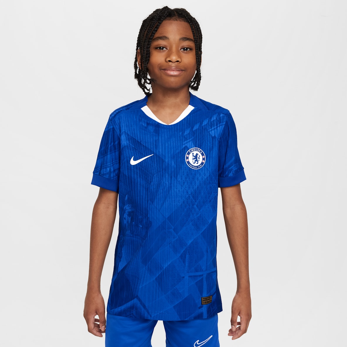 FC Chelsea 2025/26 Match Home Nike Dri-FIT ADV Authentic Fußballtrikot (ältere Kinder)