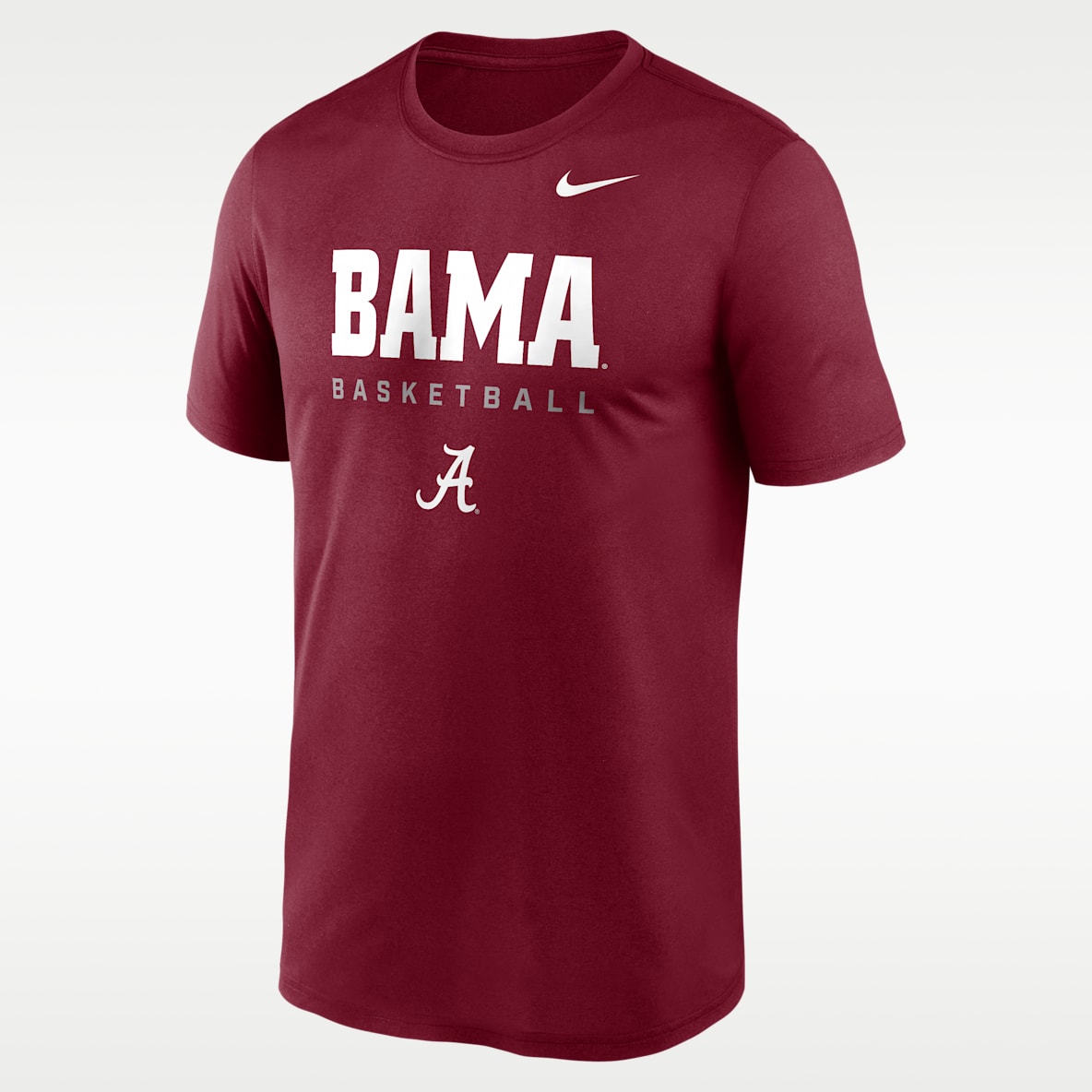 Alabama Courtside Basketball Legend Playera universitaria Nike Dri-FIT para hombre