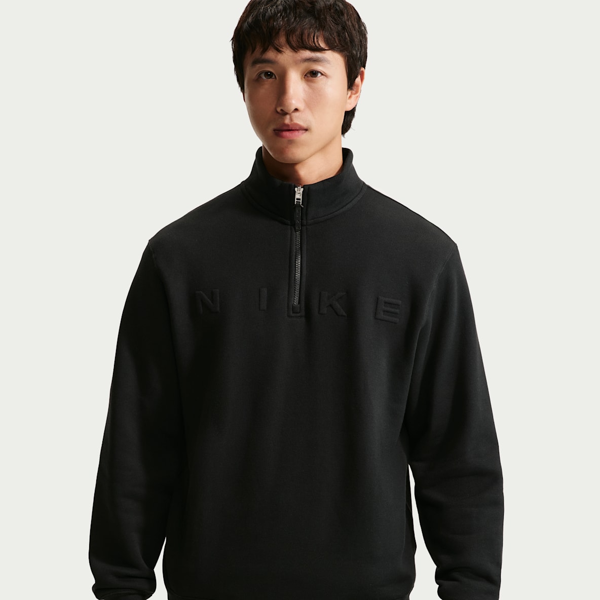 나이키 스포츠웨어 클럽 남성 플리스 하프집 탑
