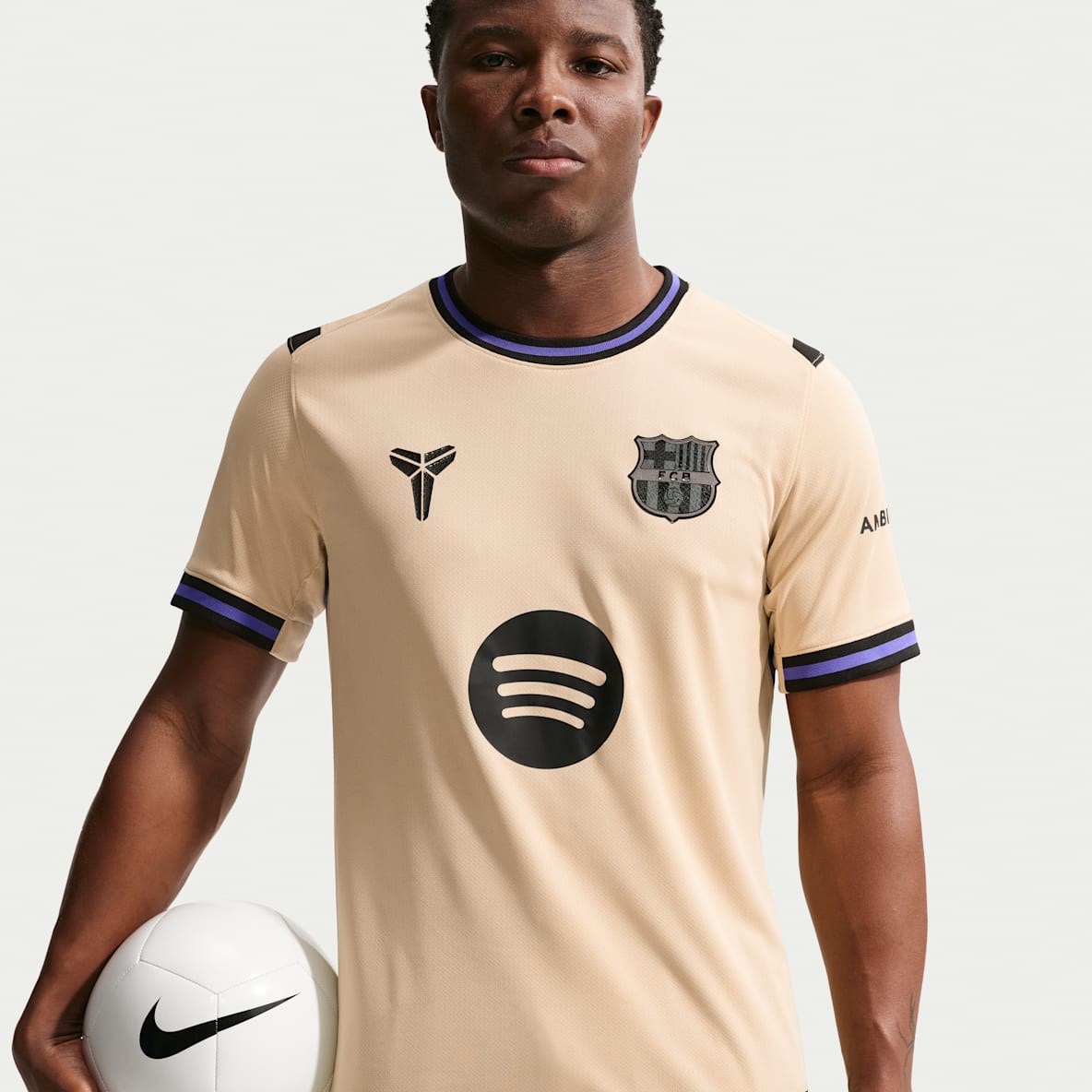 Segunda equipación Stadium FC Barcelona 2025/26 Camiseta de fútbol Replica Kobe Dri-FIT - Hombre