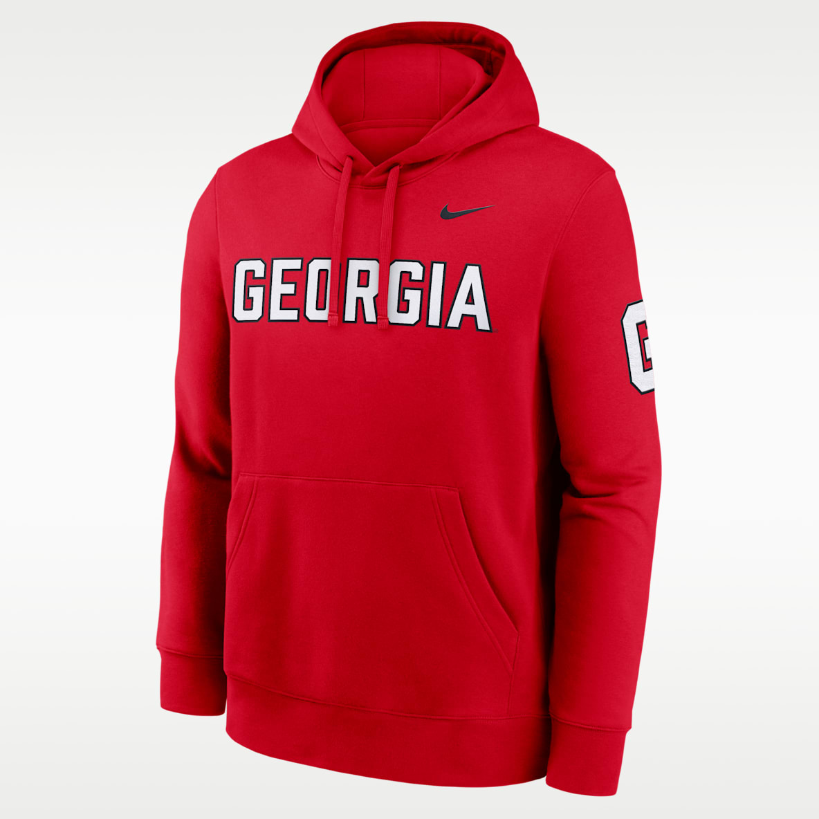 Georgia Sideline Club Men's Nike College Pullover Hoodie