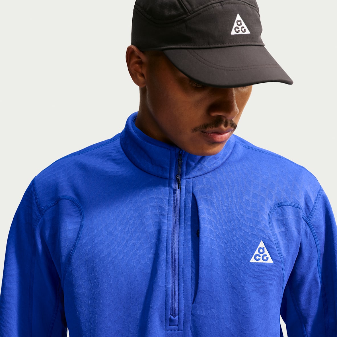ACG Wolf Grid Maglia da hiking con zip a metà lunghezza Therma-FIT – Uomo