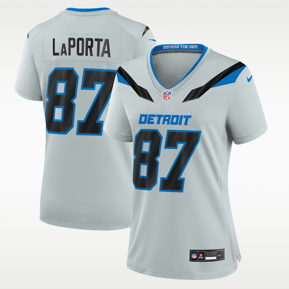 Sam LaPorta Detroit Lions Rivalries Collection Women's Nike NFL Game Jersey