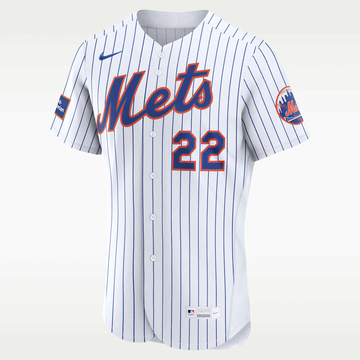 Juan Soto New York Mets Jersey Nike de la MLB de la colección Authentic para hombre