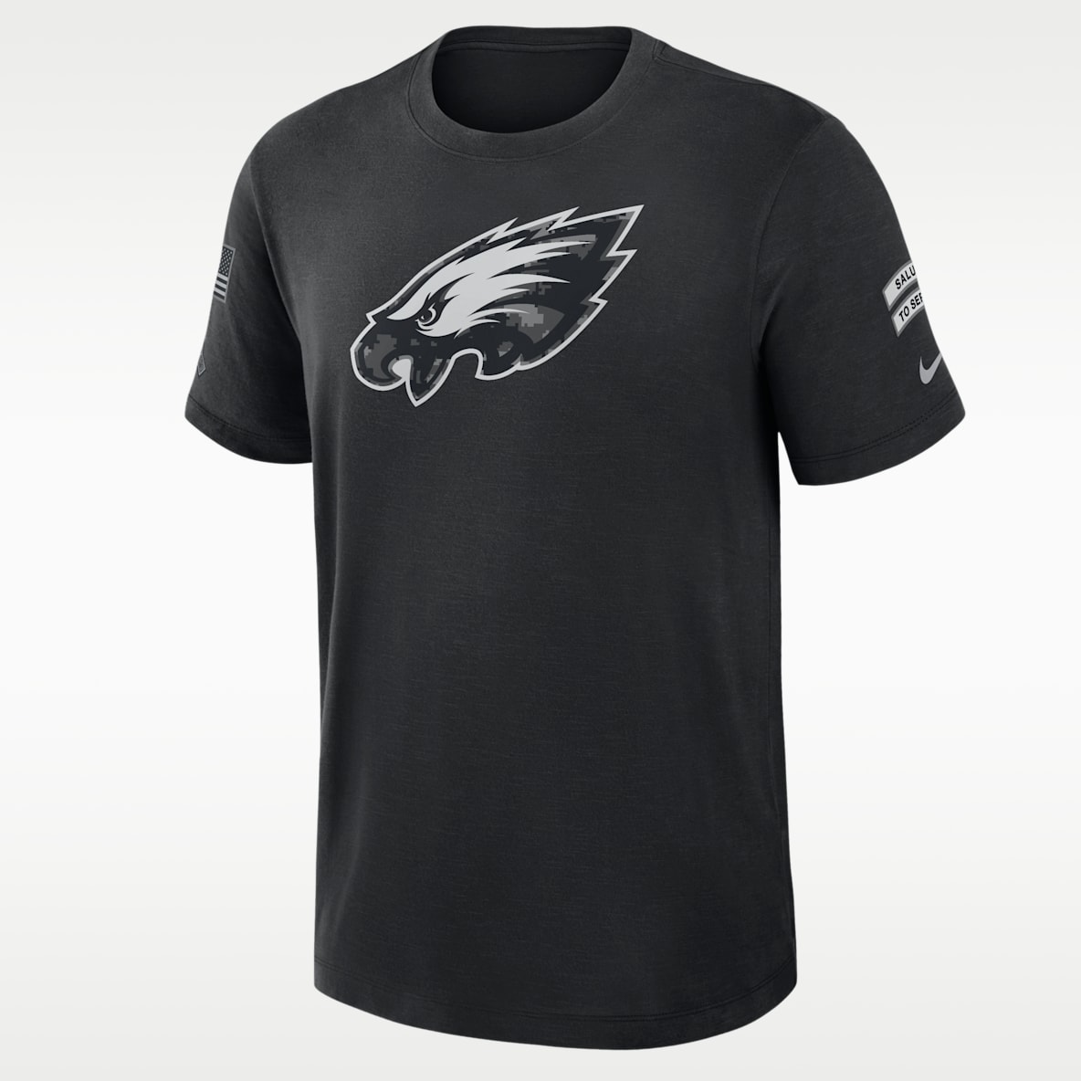 Philadelphia Eagles Salute to Service Slub Men's Nike Dri-FIT NFL T-Shirt