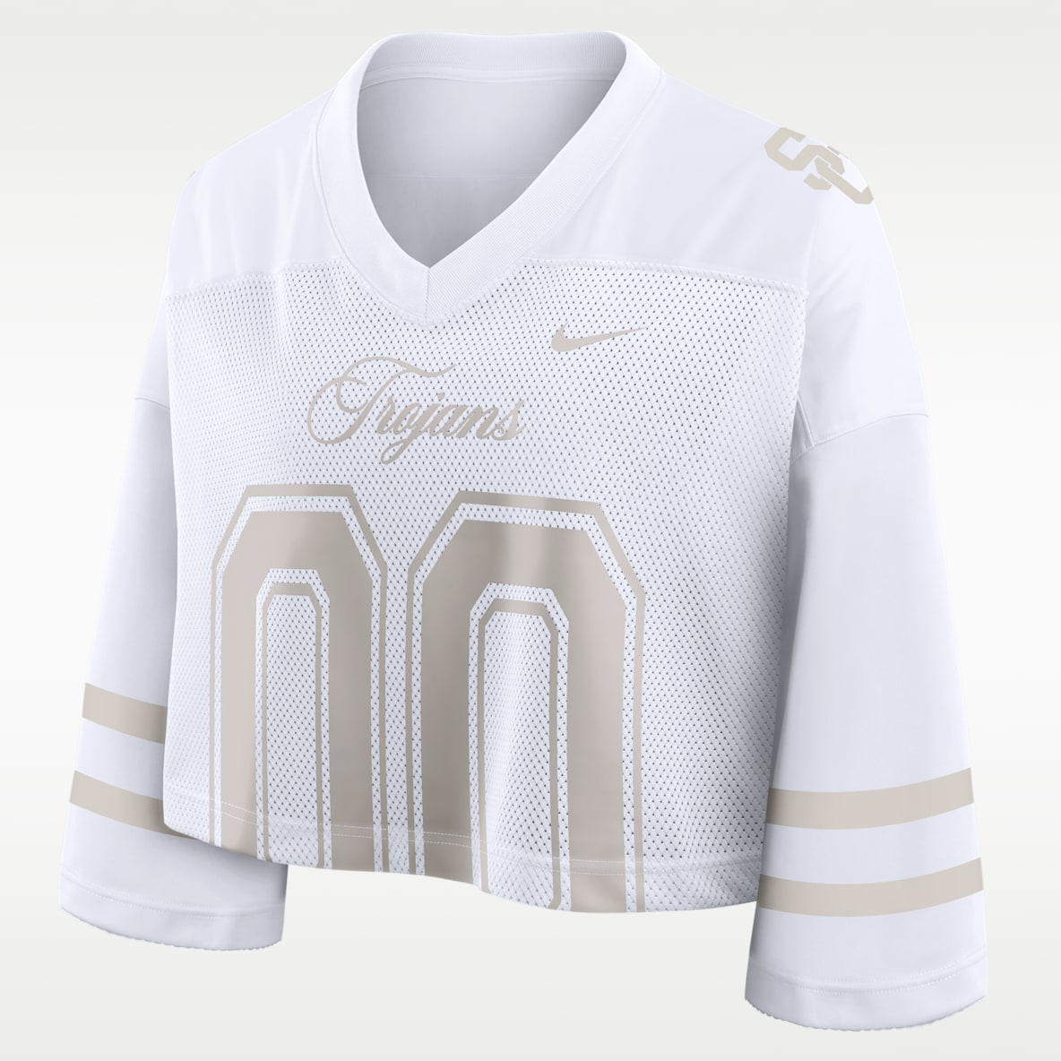 USC Neutral Stance Collection Women's Nike Dri-FIT College Cropped Jersey