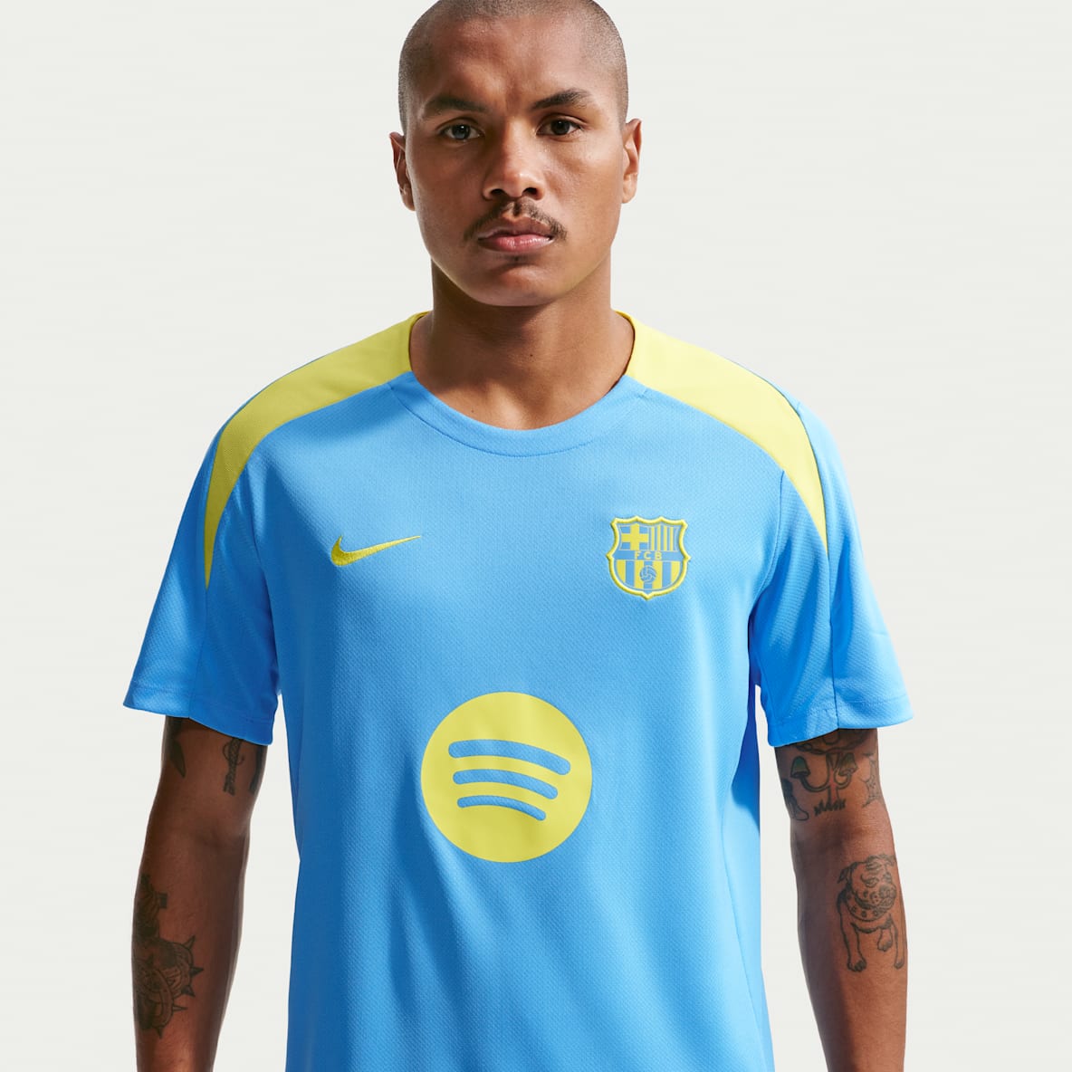 F.C. Barcelona Strike Fourth Men's Nike Dri-FIT Football Short-Sleeve Top