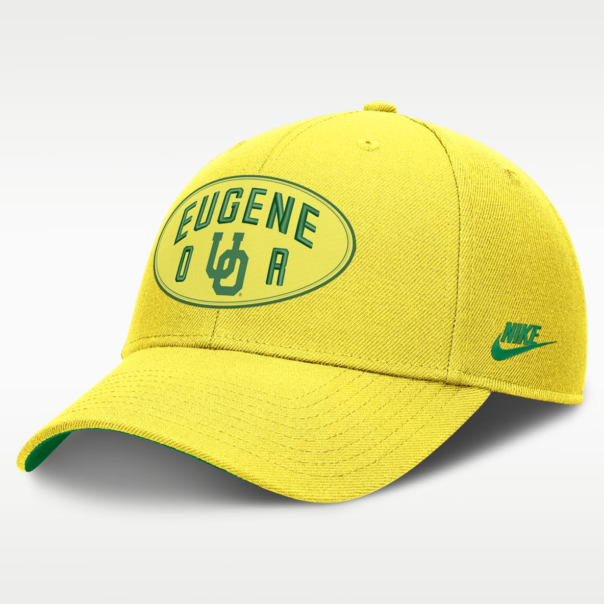 Oregon Legacy Letter & Location Rise Men's Nike Dri-FIT College A-Frame Adjustable Hat
