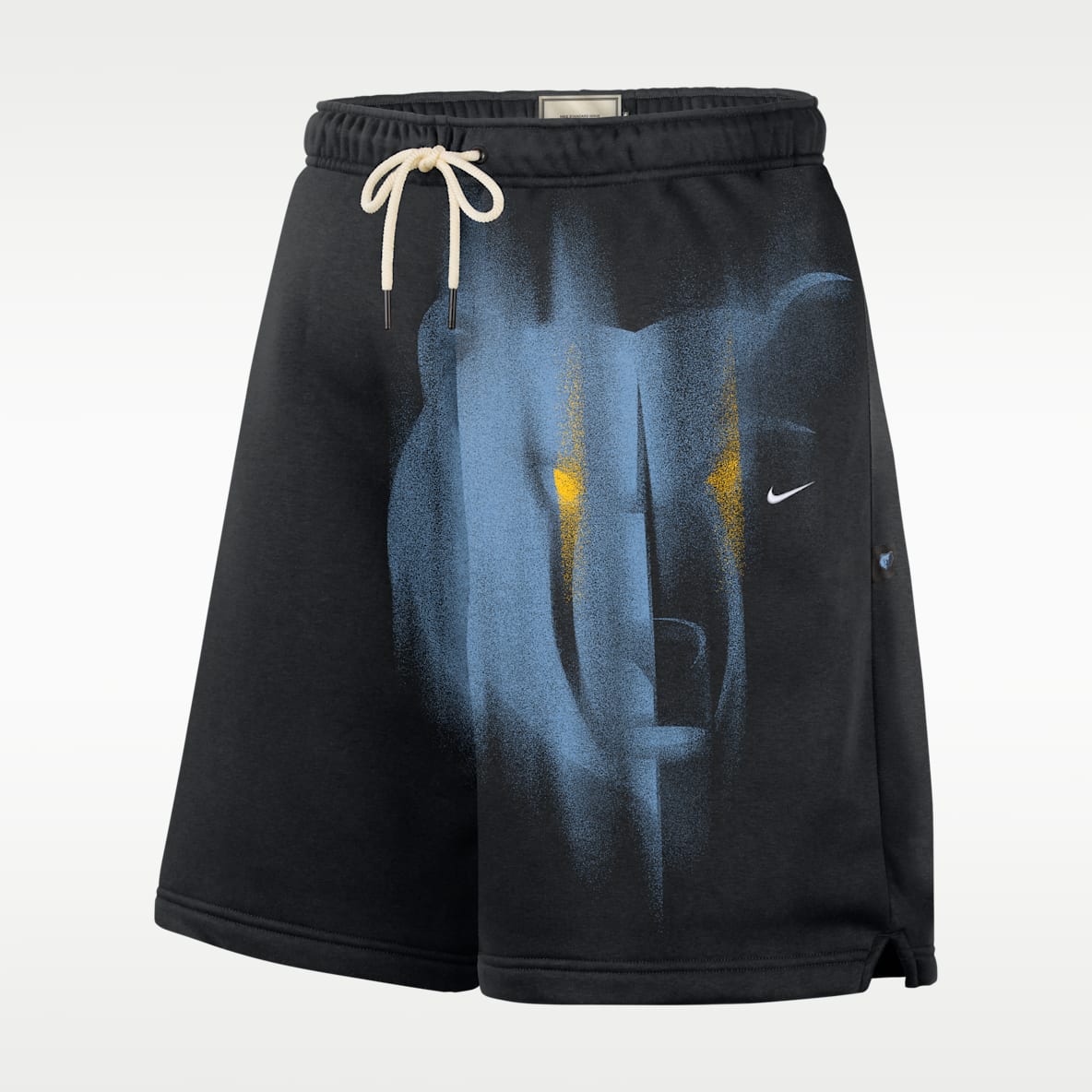Memphis Grizzlies Standard Issue Shorts de básquetbol de tejido Fleece para hombre