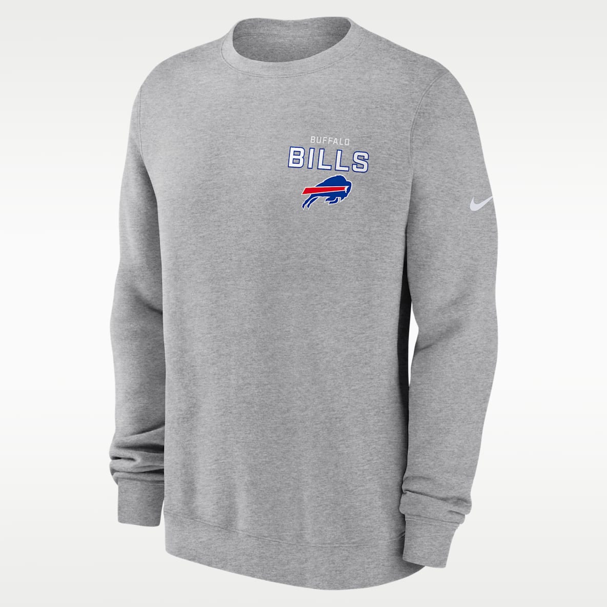 Buffalo Bills Draw Block Club Men's Nike NFL Pullover Crew