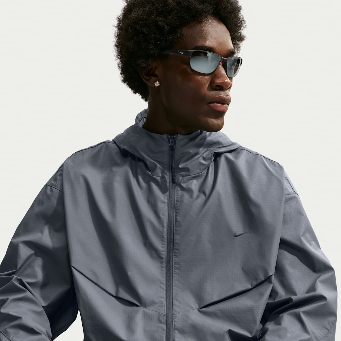 Nike Tech Weite, Jacke mit reflektierenden Designakzenten und durchgehendem Reißverschluss (Herren)