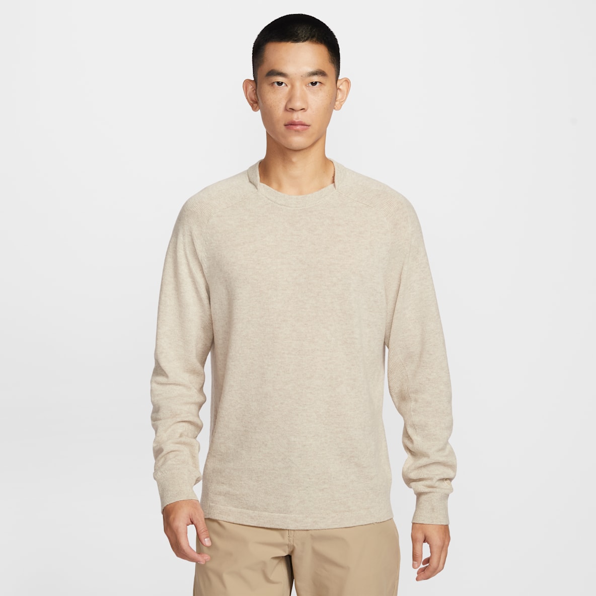 나이키 테일러드 퍼포먼스 남성 크루넥 골프 크루넥 탑