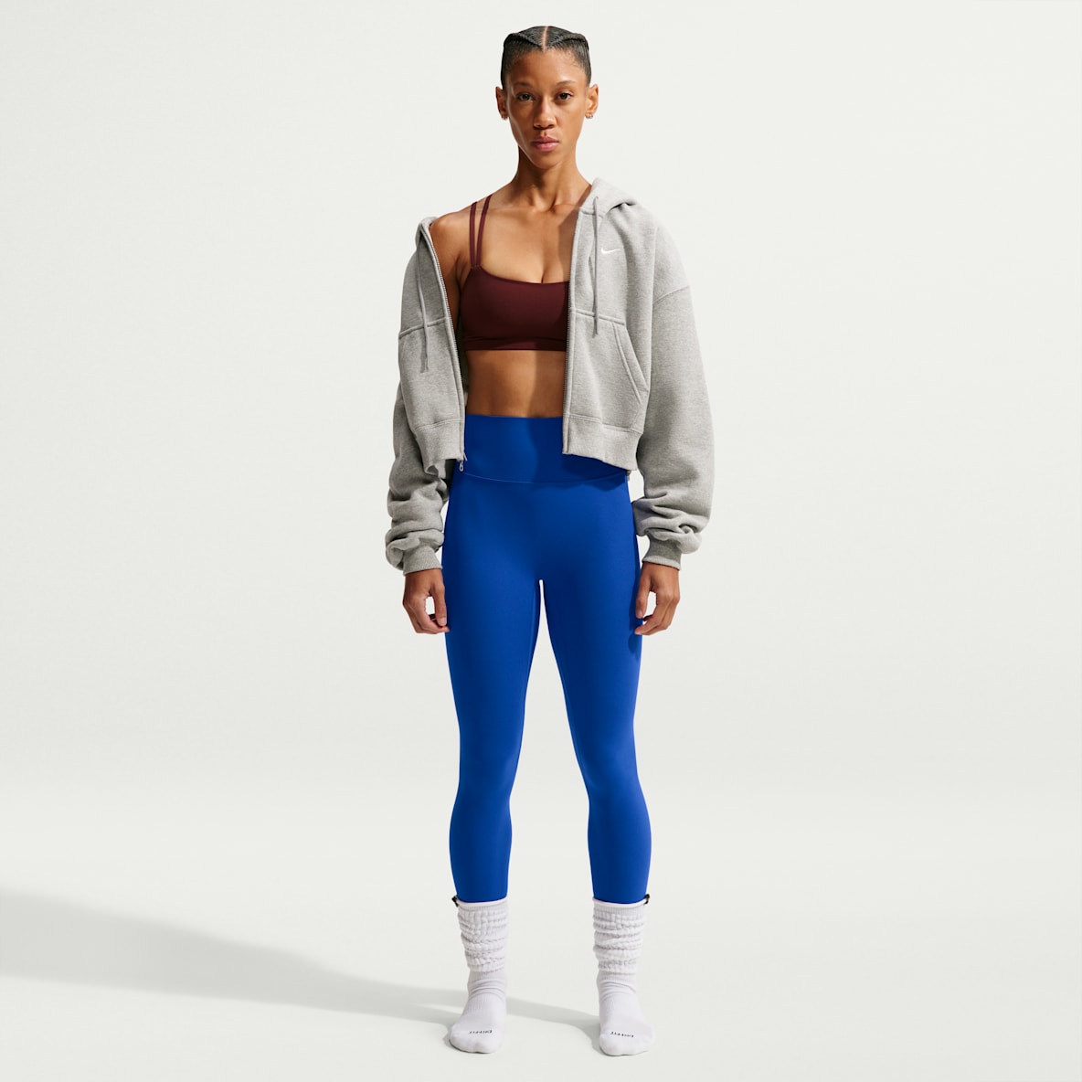 Nike Zenvy Women's High-Waisted 7/8 Leggings with No Front Seam