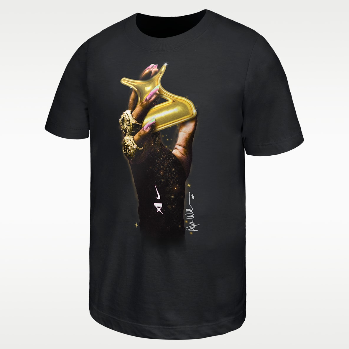 A'ja Wilson Rings "So Win" Big Kids' Nike Basketball T-Shirt