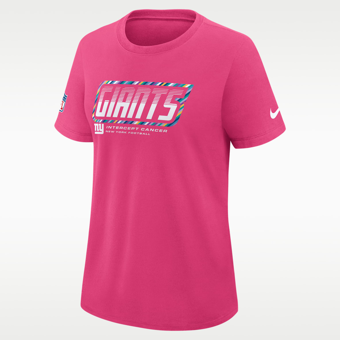 New York Giants Crucial Catch Women's Nike Dri-FIT NFL T-Shirt