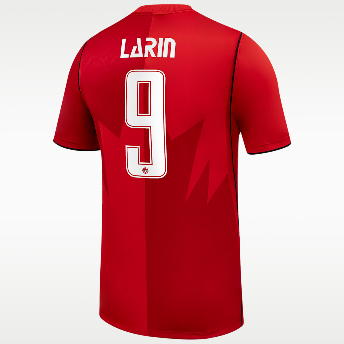 Cyle Larin Canada Soccer 2026 Stadium Home Men's Nike Dri-FIT Soccer Jersey
