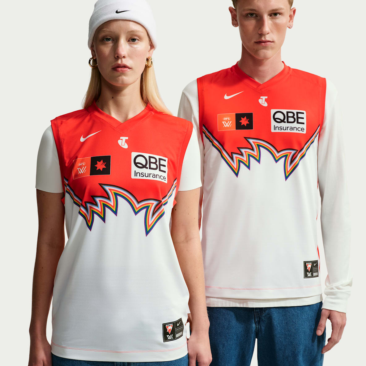 Sydney Swans AFLW 2026 Stadium Pride Nike AFLW Replica Jersey