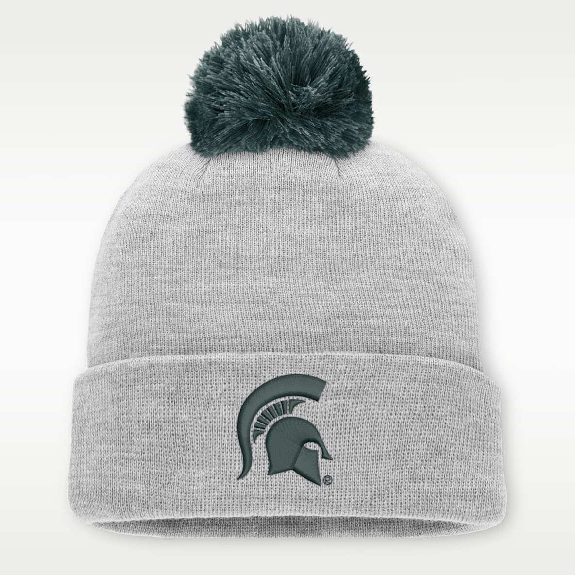 Michigan State Peak Men's Nike College Cuffed Beanie