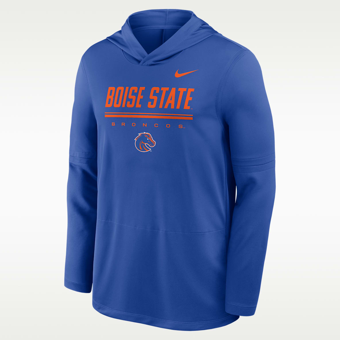 Nike College (Boise State) Men's Dri-FIT Lightweight Hoodie