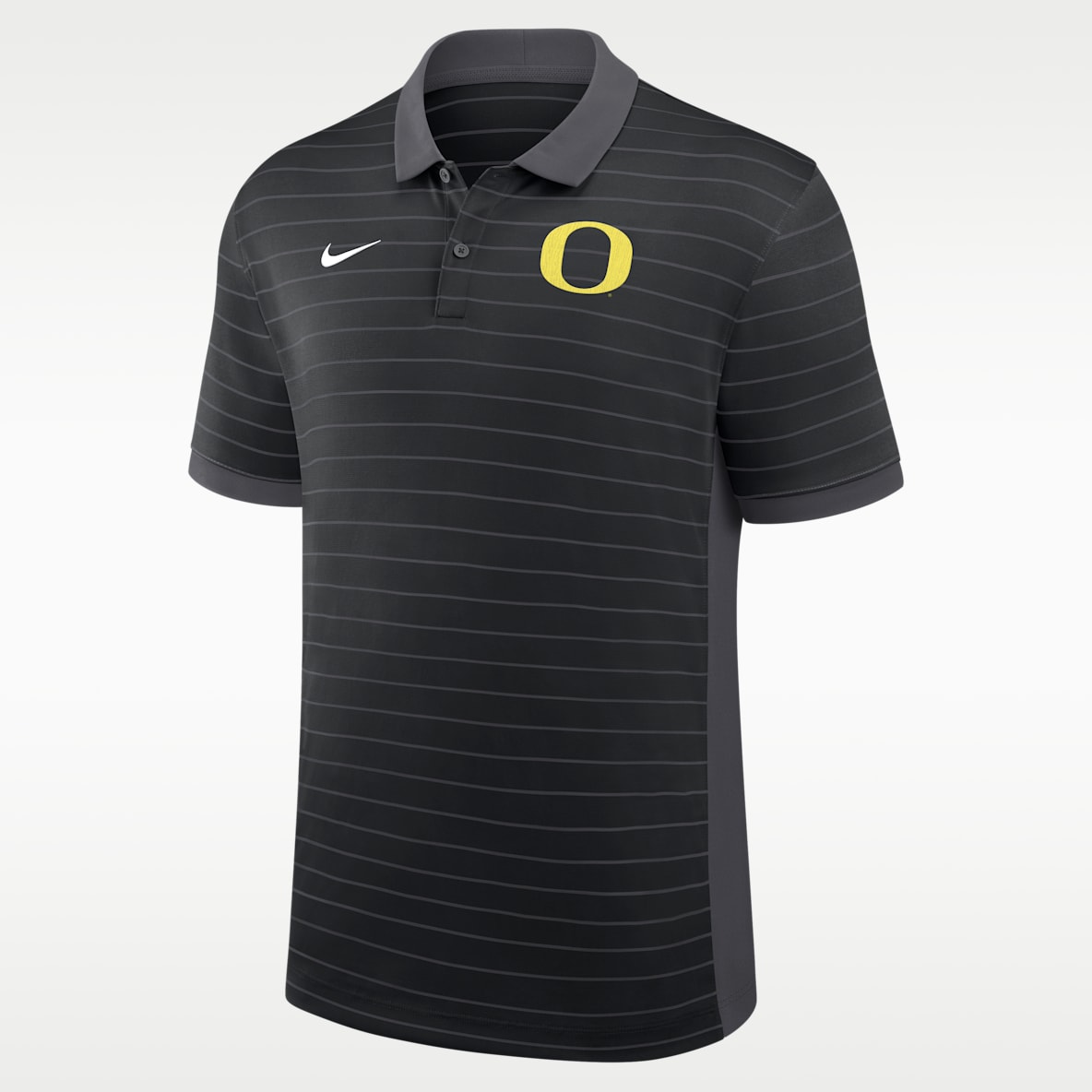 Oregon Sideline Early Season Coach Victory Stripe Men's Nike Dri-FIT College Polo