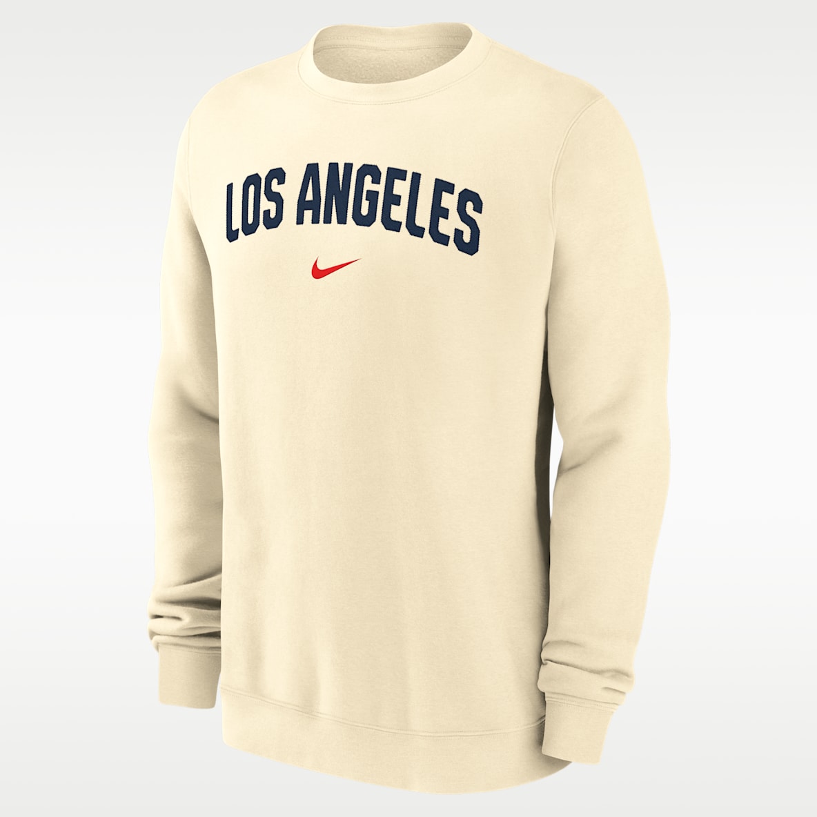 Los Angeles Dodgers Sudadera de cuello redondo Nike de la MLB City Connect 2 Hit para hombre