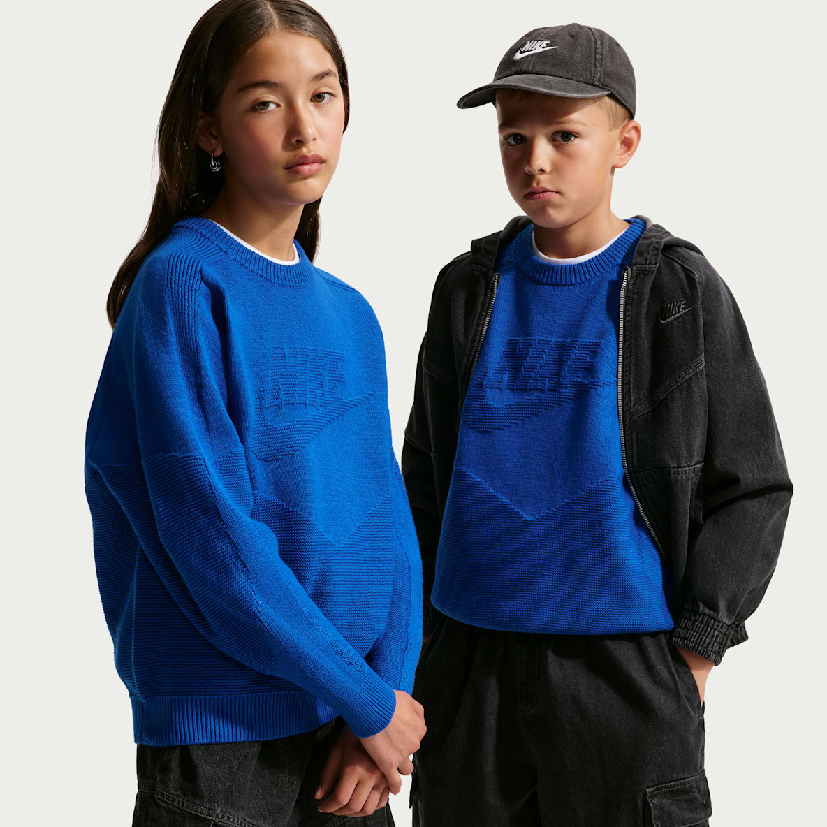 Nike Sportswear Big Kids' Crew-Neck Sweater