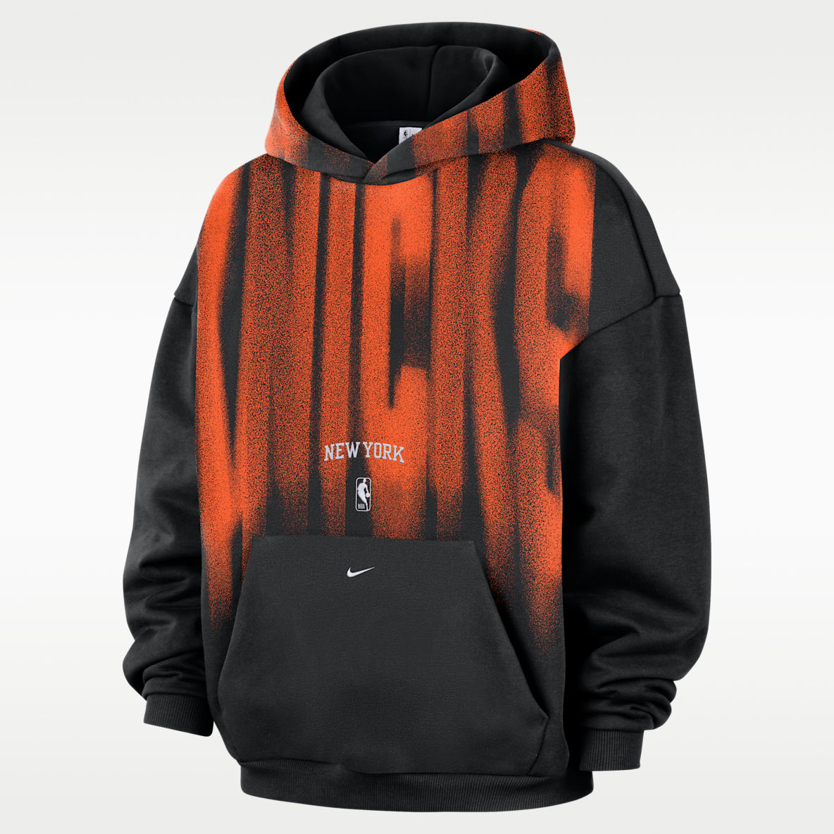 New York Knicks Nike Standard Issue Sweat à capuche de basket en Fleece pour homme