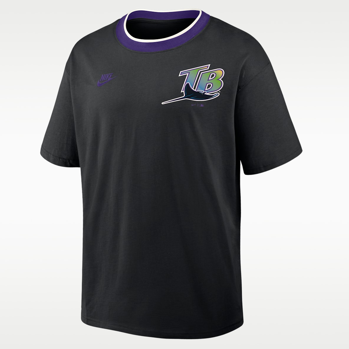 Tampa Bay Rays Cooperstown Ringer Men's Nike MLB T-Shirt