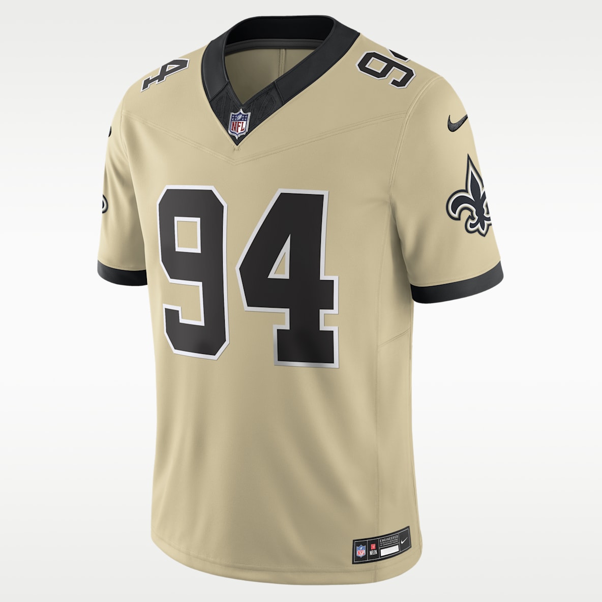 Cameron Jordan New Orleans Saints Men's Nike Dri-FIT NFL Limited Jersey