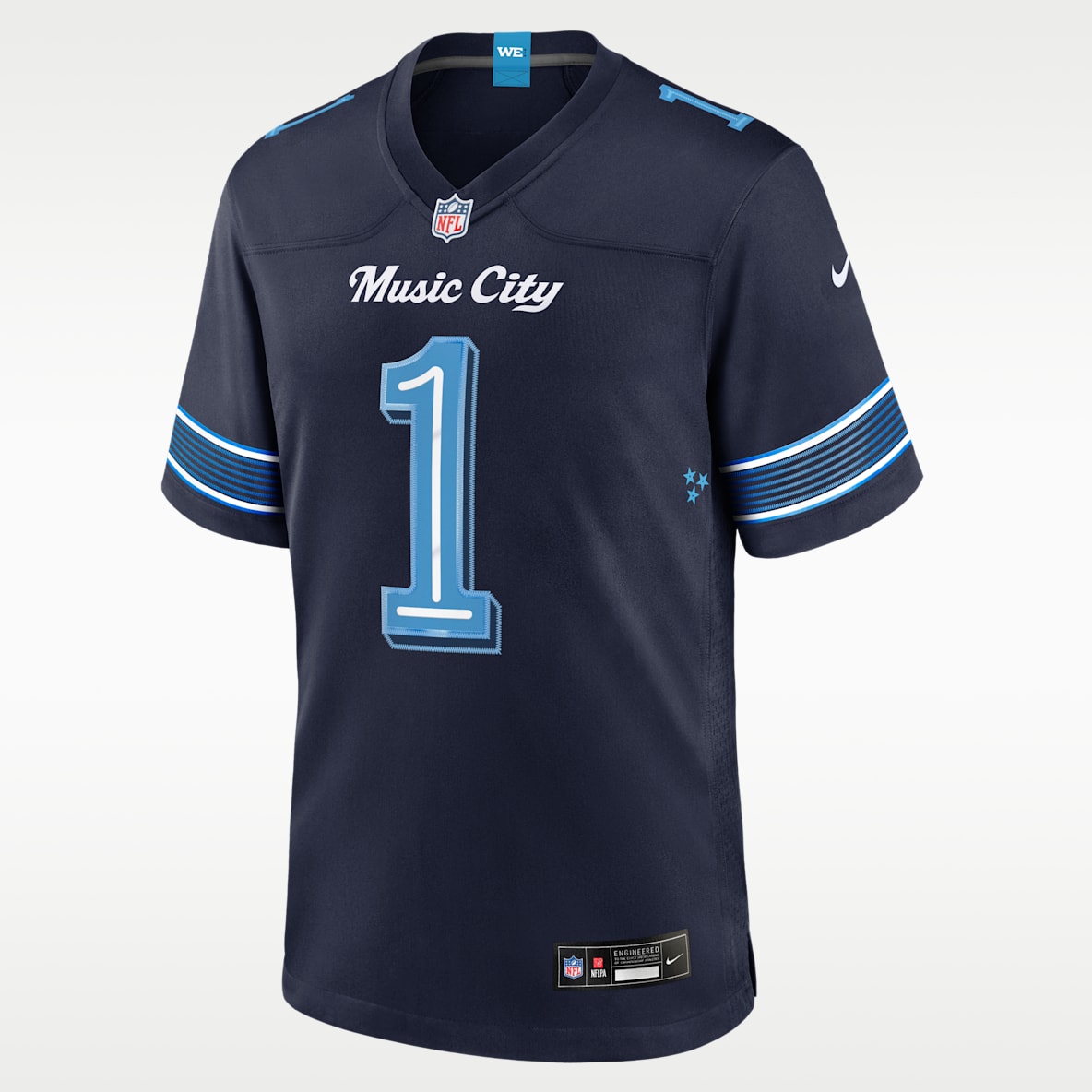 Cameron Ward Tennessee Titans Rivalries Collection Men's Nike NFL Game Jersey
