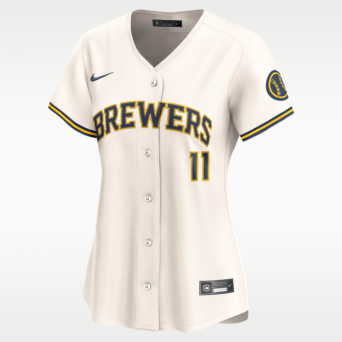 Jackson Chourio Milwaukee Brewers Women’s Nike Dri-FIT ADV MLB Limited Jersey