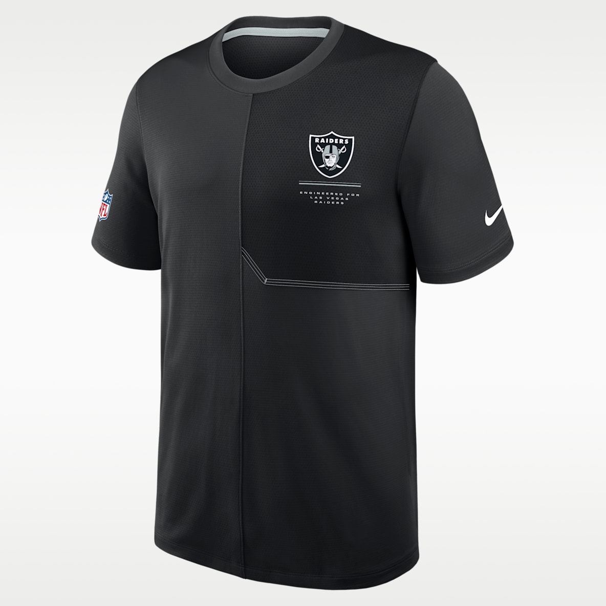 Las Vegas Raiders Sideline Coach Men's Nike Dri-FIT NFL Top