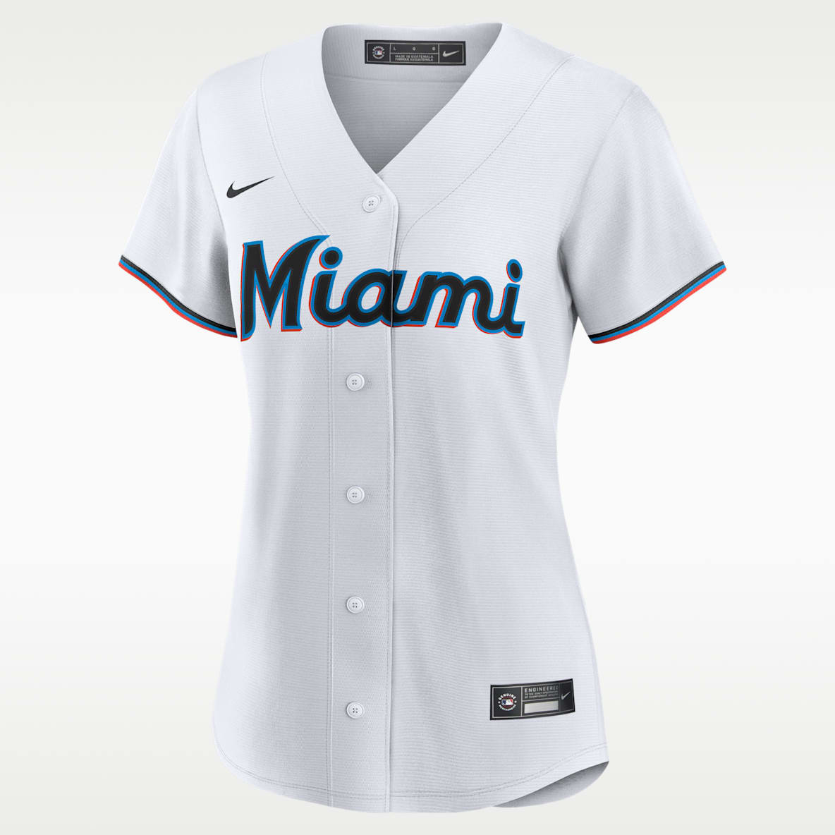 MLB Miami Marlins Jersey de béisbol Replica para mujer
