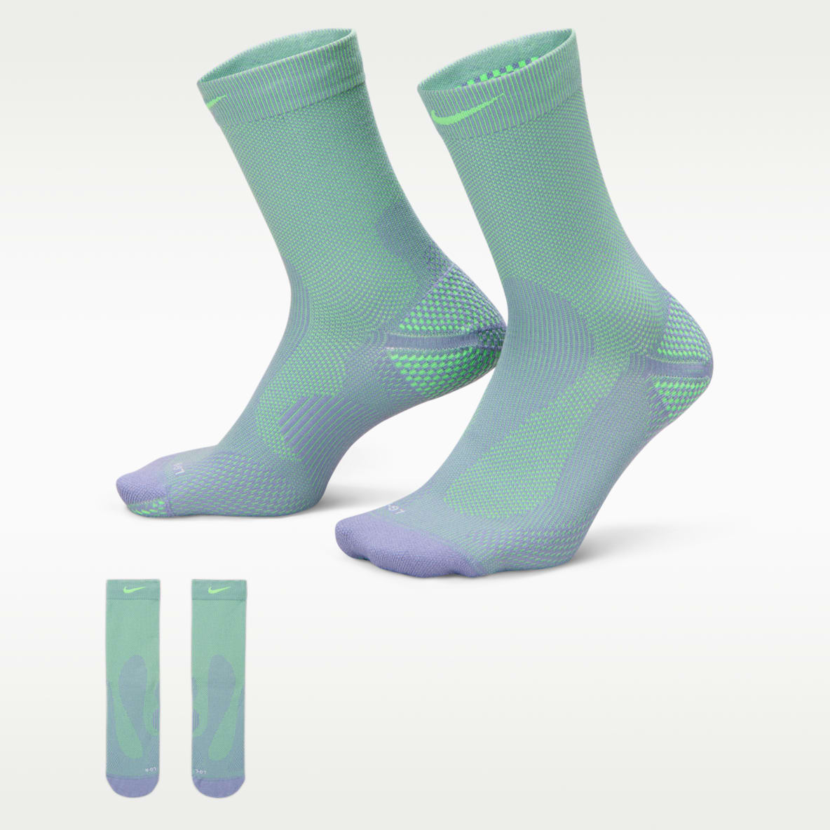 Nike Running Lightweight Crew Socks (1 Pair)