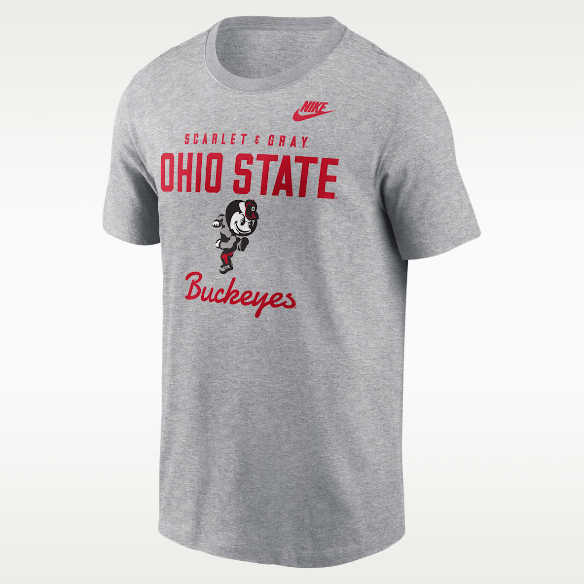 Ohio State Legacy Stacked Est Men's Nike College T-Shirt