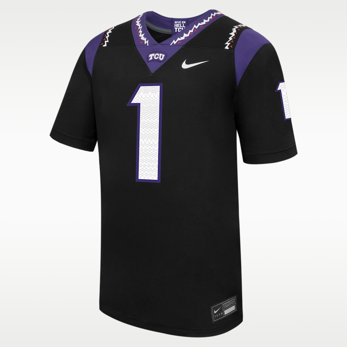 TCU Men's Nike College Untouchable Game Jersey