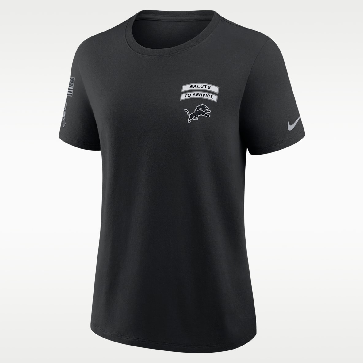 Detroit Lions Salute to Service Women's Nike NFL T-Shirt