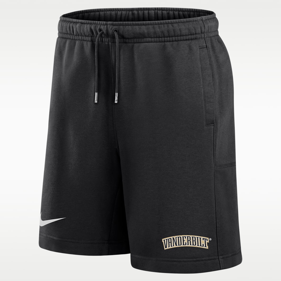 Vanderbilt Commodores Club Shorts Nike de tejido Fleece para hombre
