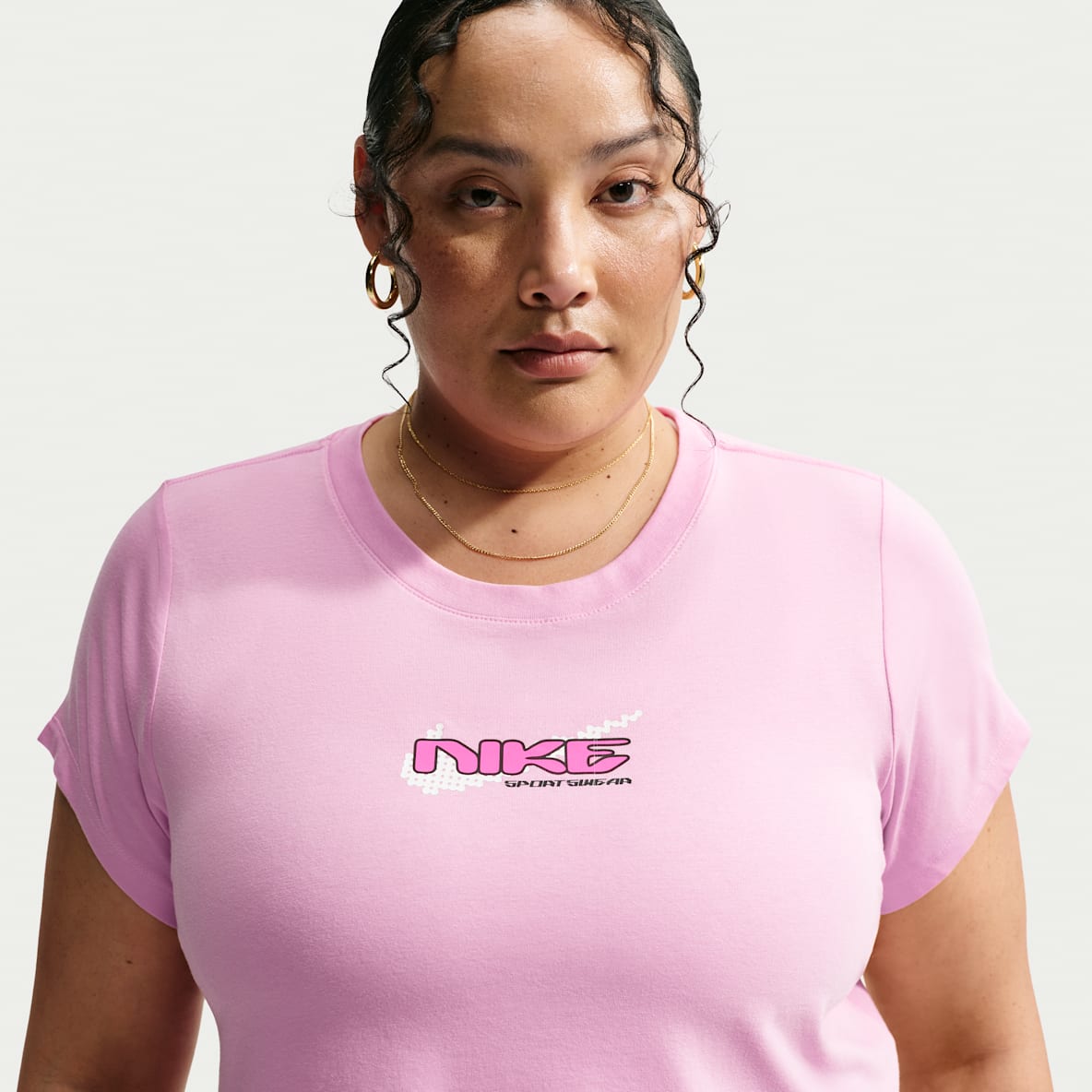 Nike Sportswear Chill Knit Women's Slim Cropped T-Shirt (Plus Size)