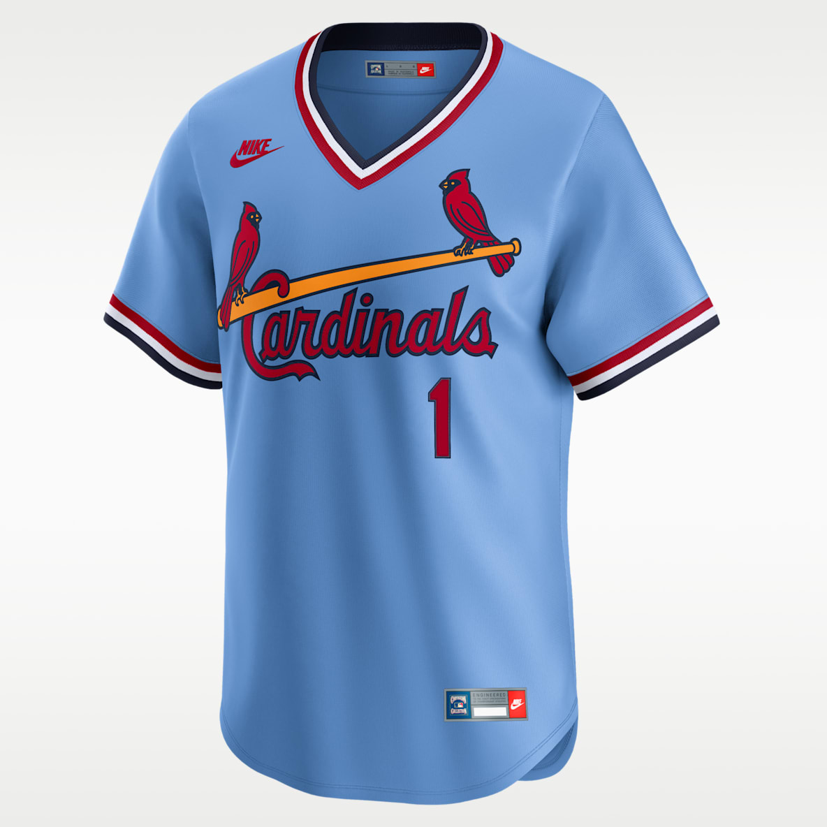 Ozzie Smith St. Louis Cardinals Cooperstown Men's Nike Dri-FIT ADV MLB Limited Jersey