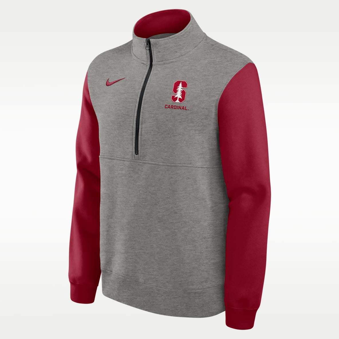 Stanford Club Men's Nike College 1/2-Zip Crew
