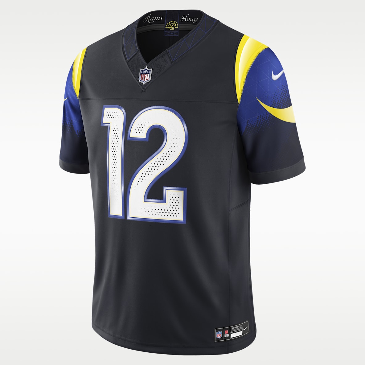 Puka Nacua Los Angeles Rams Rivalries Collection Men's Nike Dri-FIT NFL Limited Jersey