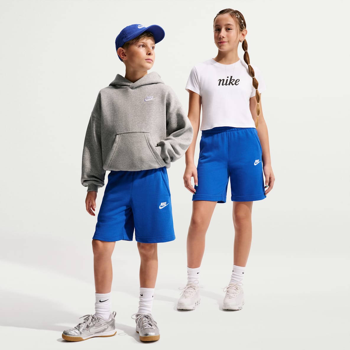 Nike Sportswear Club Fleece Big Kids' French Terry Shorts