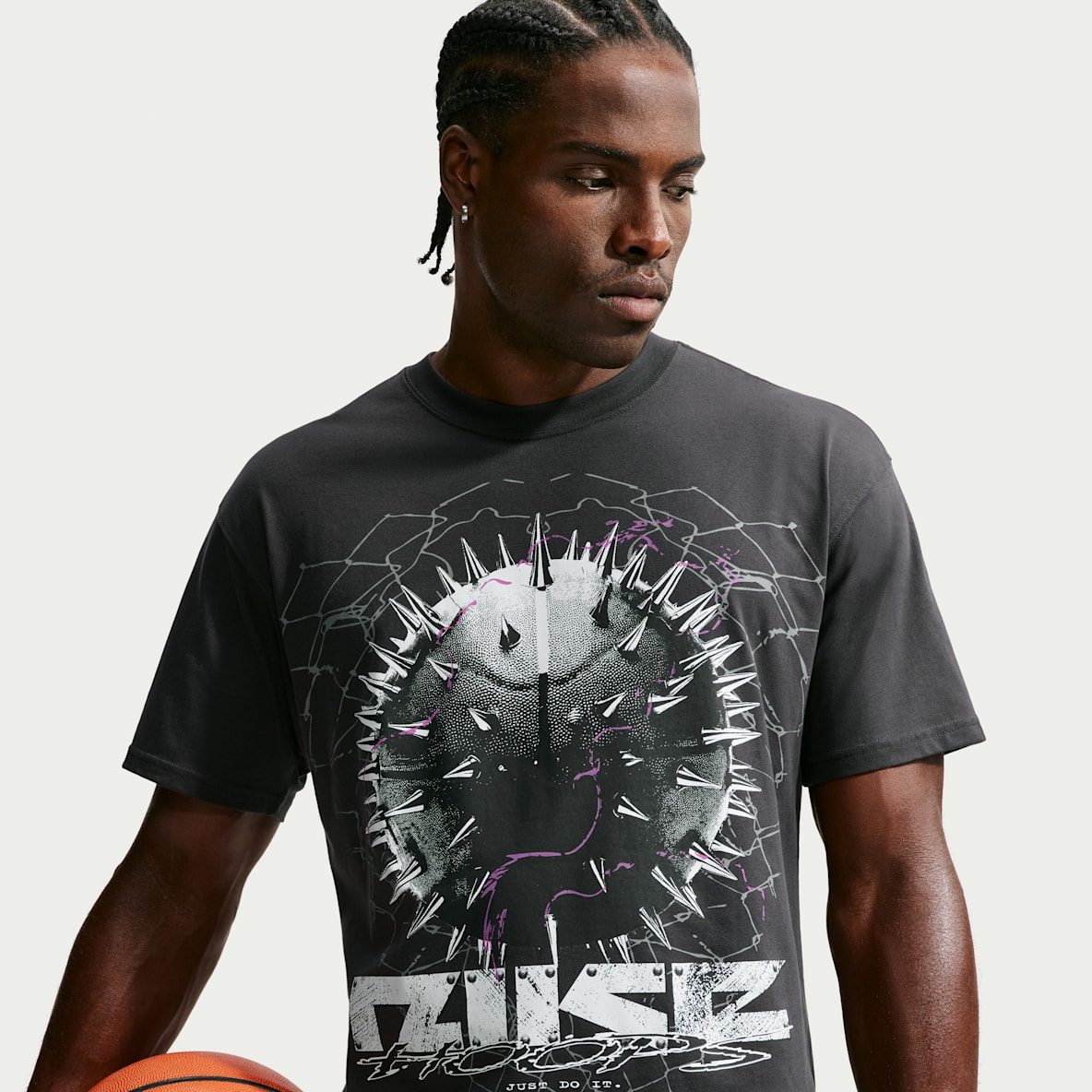 Nike Basketball-T-shirt til mænd