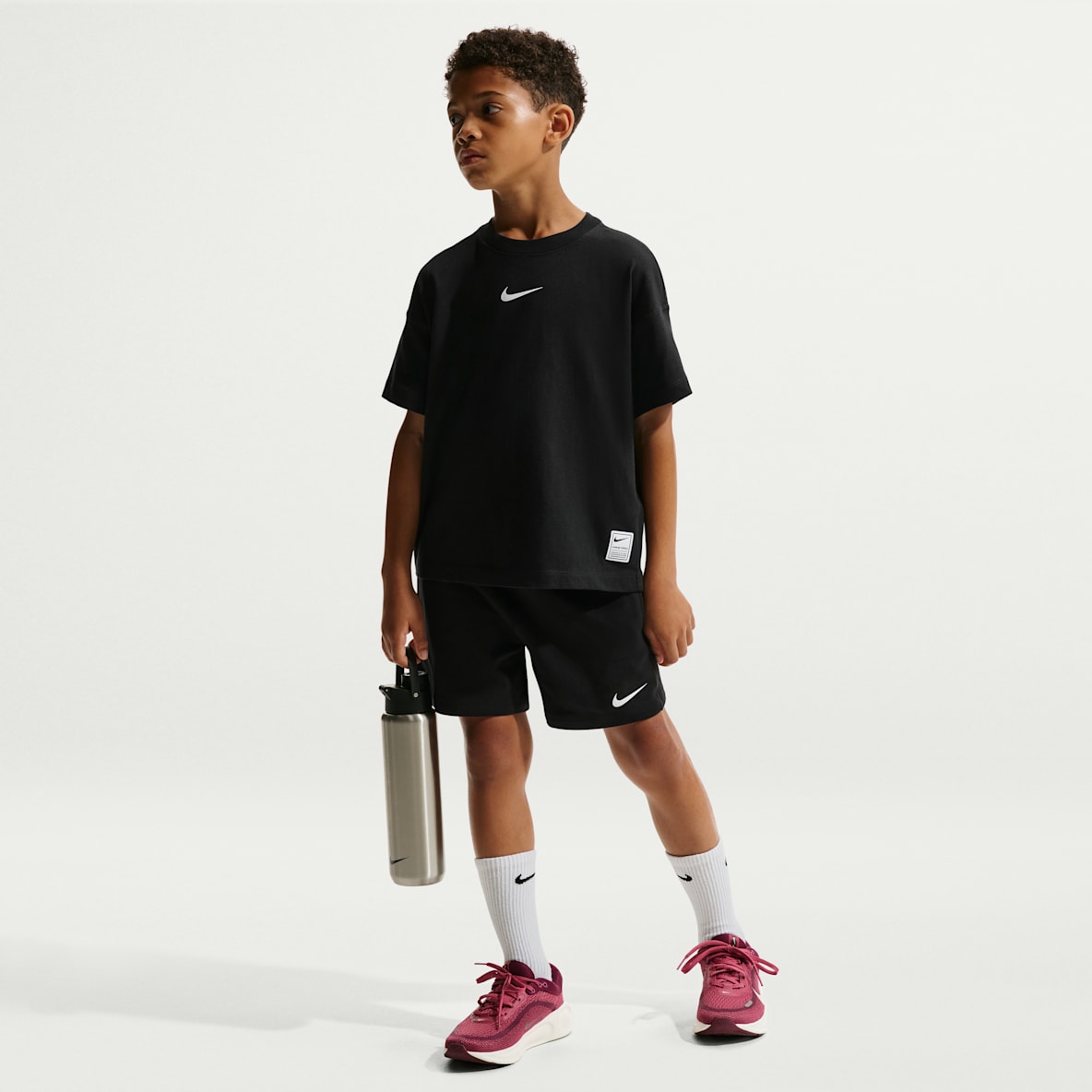 Nike Pro Older Kids' (Boys') Dri-FIT Fleece Shorts