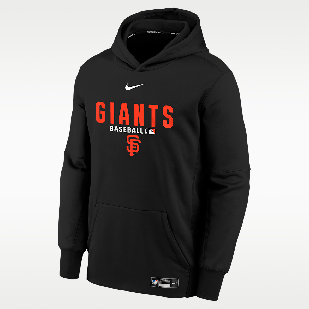 San Francisco Giants Authentic Collection Big Kid's Therma-FIT MLB Hoodie