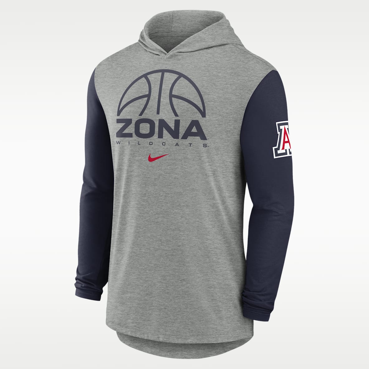 Arizona Basketball Men's Nike Dri-FIT College Long-Sleeve Hooded T-Shirt